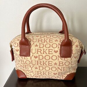 DOONEY & BOURKE mini barrel satchel